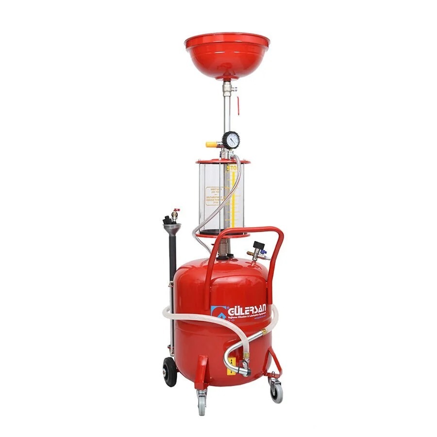 Air Operated Crankcase Oil Suction Pump with Funnel 60 Lt - 6560