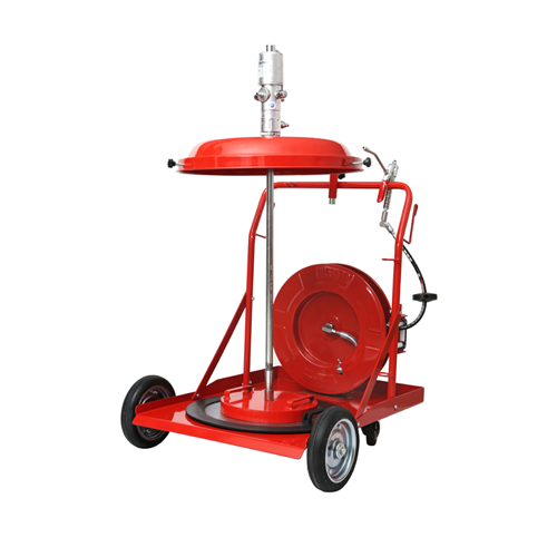 Portable Grease Drum System with Hose Reel - SVS2500