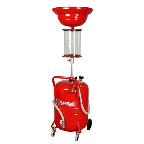 Air-Operated Oil Drain Tank with Gauge 80L - Model 42909
