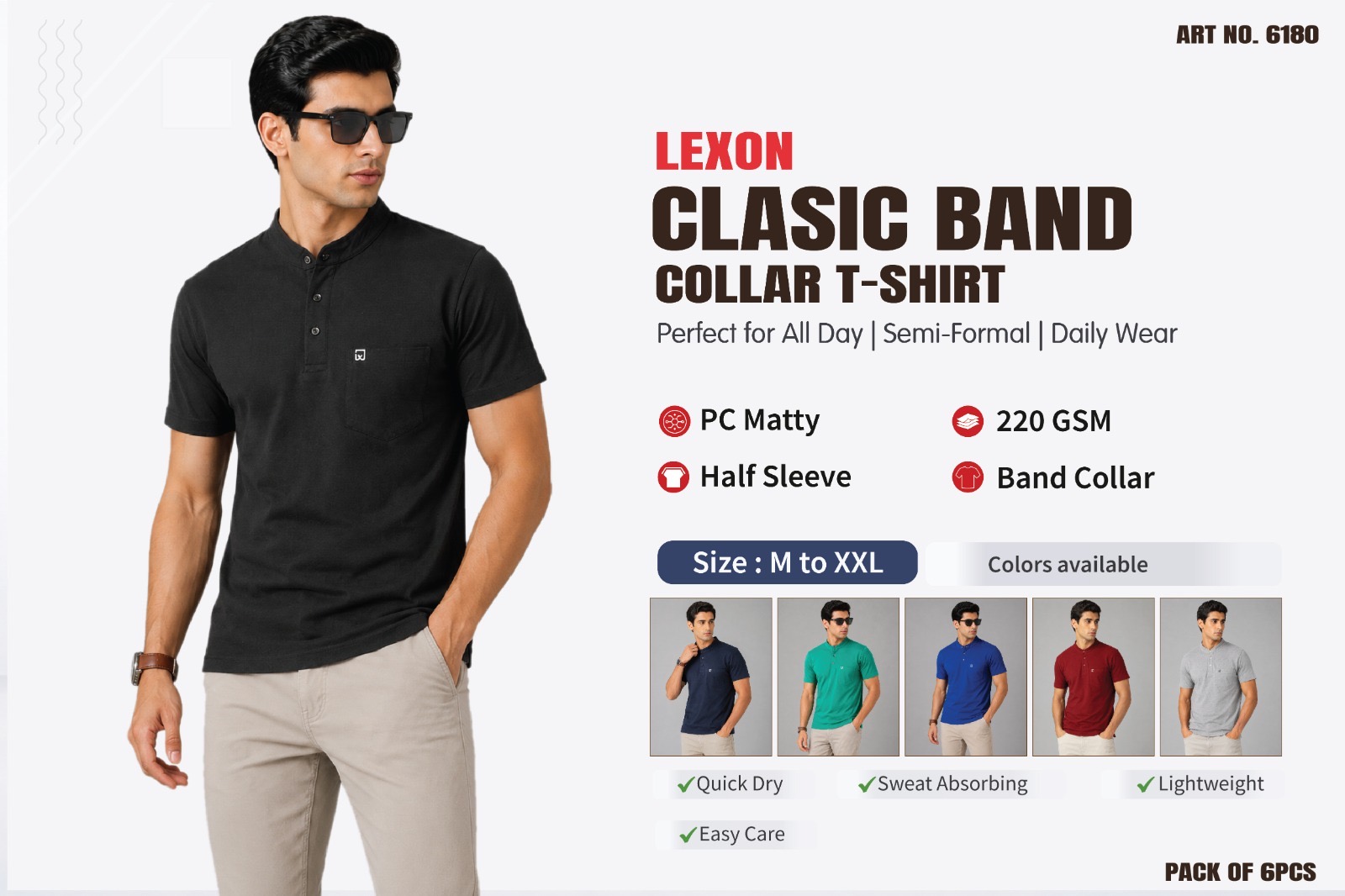 "Cotton T-Shirts Wholesale - Budget Friendly - HSN 6109