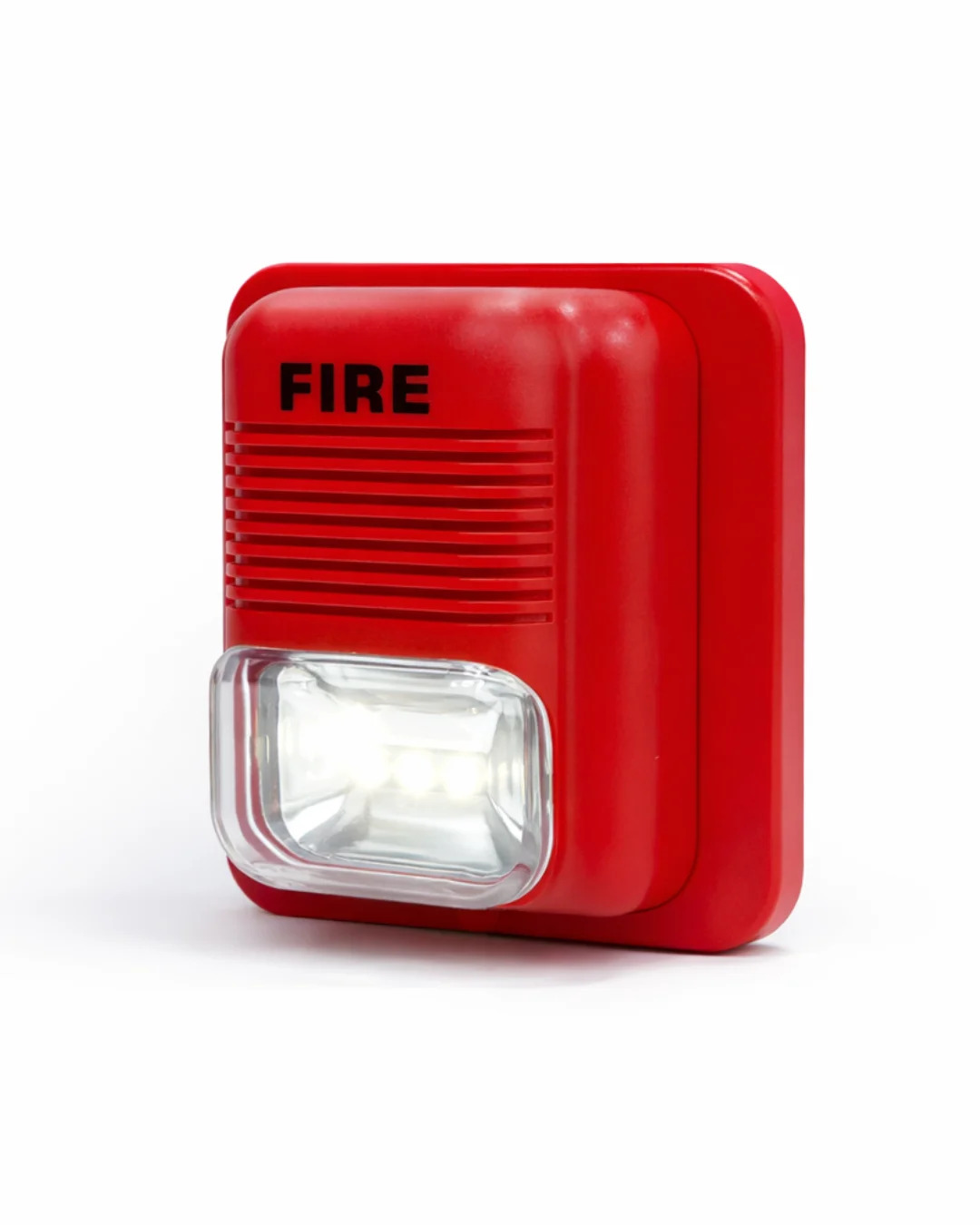 XENON Sounder Cum Strobe – Red Housing Tamper-Resistant Construction