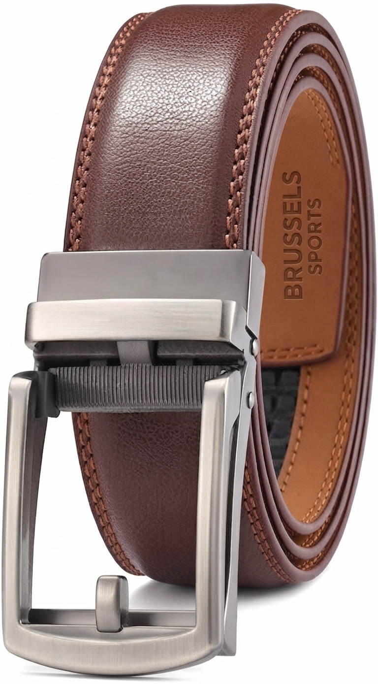 Premium Genuine Leather Belts for Men – Custom Wholesale Leather Belts with Metal Buckle