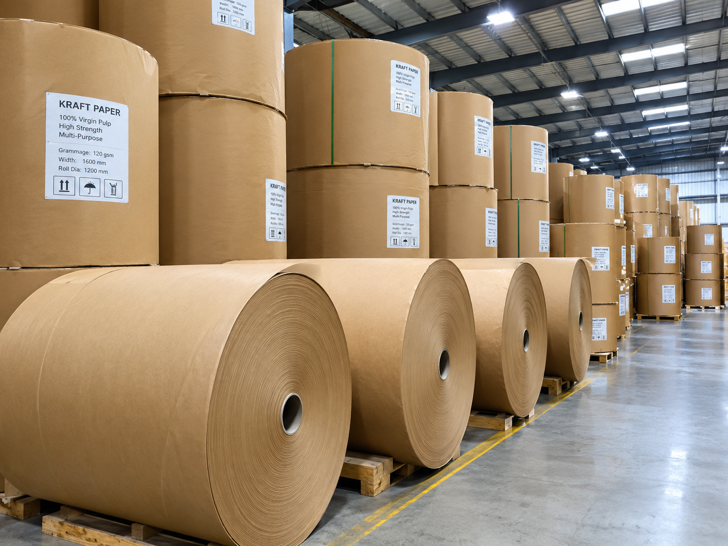 Kraft Paper Jumbo Roll